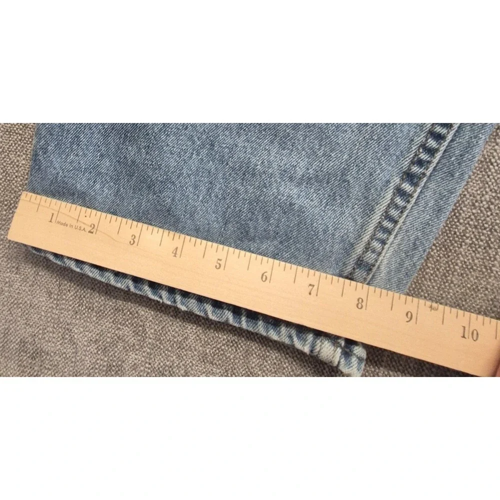 VTG Levis SilverTab Jeans mens 38x32 light wash Denim Baggy Fit Relaxed made USA